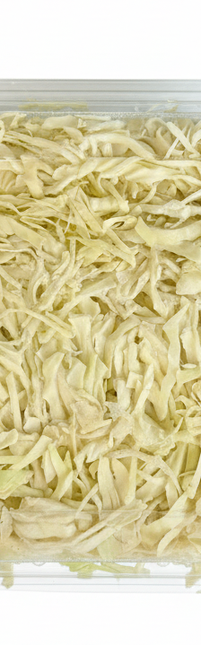  ملفوف مفروم أبيض